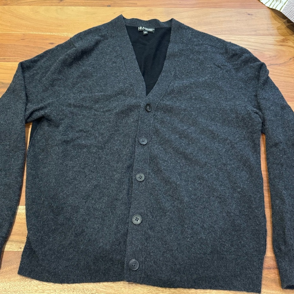 Neiman Marcus Cashmere Knit Cardigan Sweater XXL